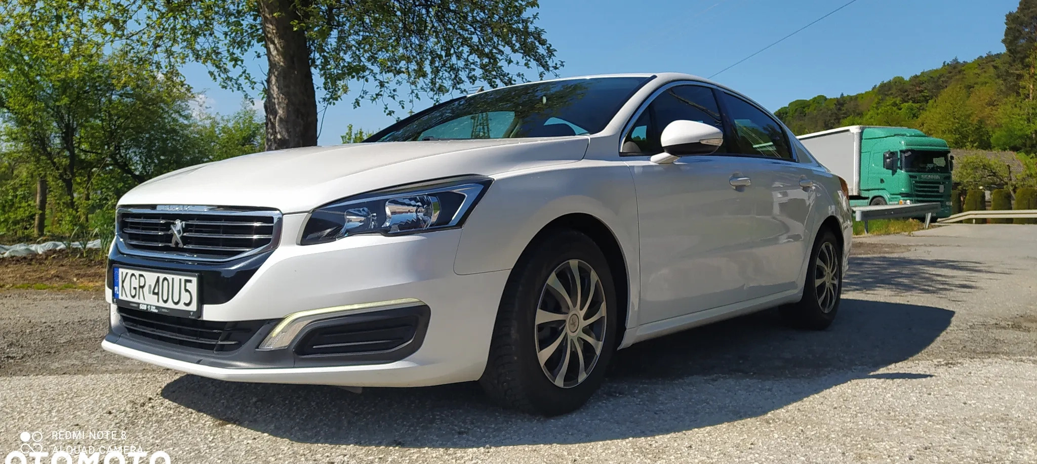 Peugeot 508 cena 42900 przebieg: 166100, rok produkcji 2015 z Rakoniewice małe 407